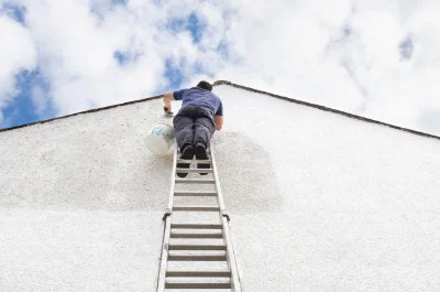 Peinture extérieure à la Rochette-du-Buis — façades et ravalement